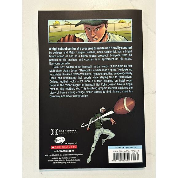 Colin Kaepernick SIGNED BOOK Change the Game FIRST EDITION Paperback AUTOGRAPHED - Picture 7 of 8